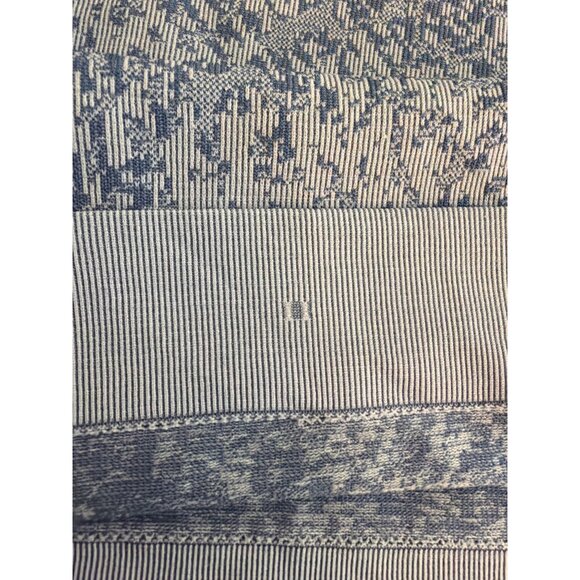 Lululemon Swiftly Breathe Short Sleeve Floral Fauna Blue Linen/Water Drop Size 6 - Picture 4 of 4